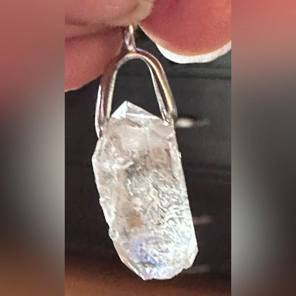 Herkimer Diamond Crystal Necklace